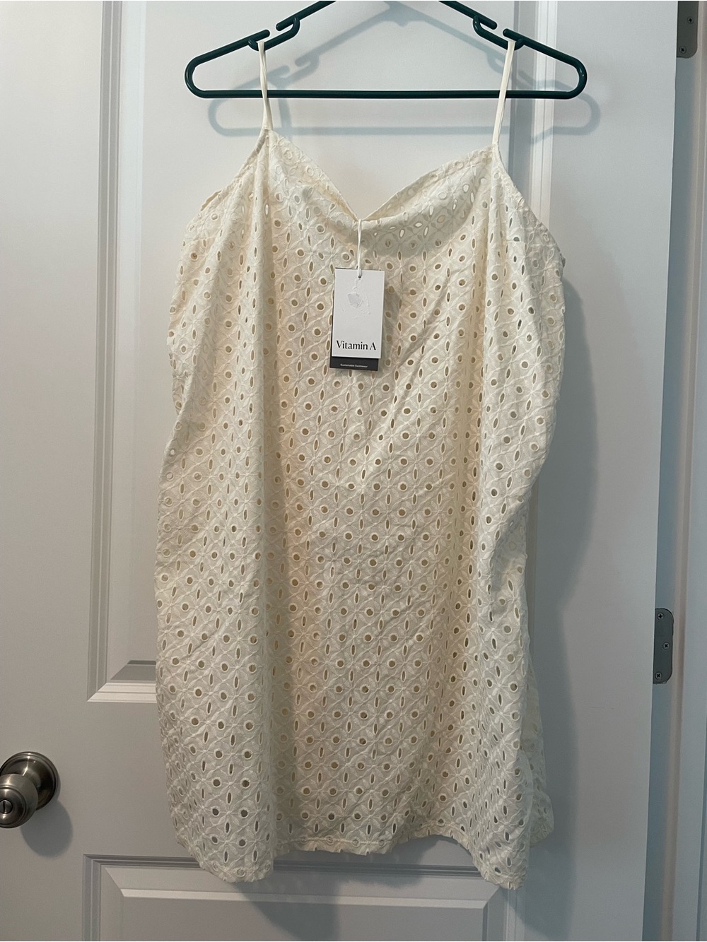 New Vitamin A Cream Eyelet coverup